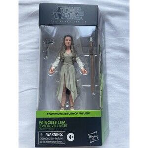 Star Wars Black Series Princess Leia Ewok Village Return of the Jedi NIB